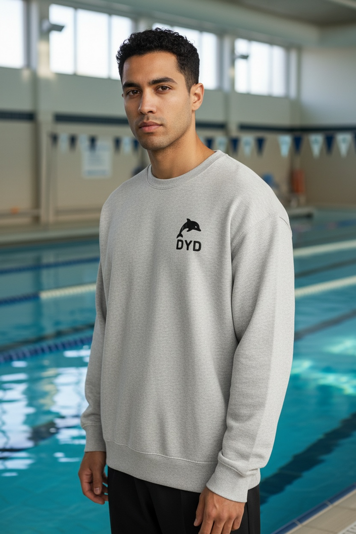 DOVER YMCA Dolphins Crew Sweatshirt
