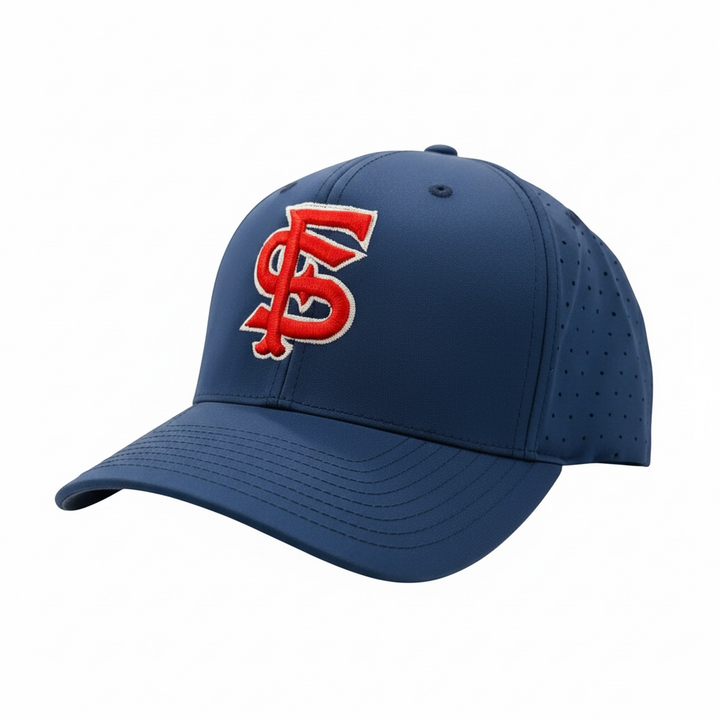 FS Interlocking Blue Cap